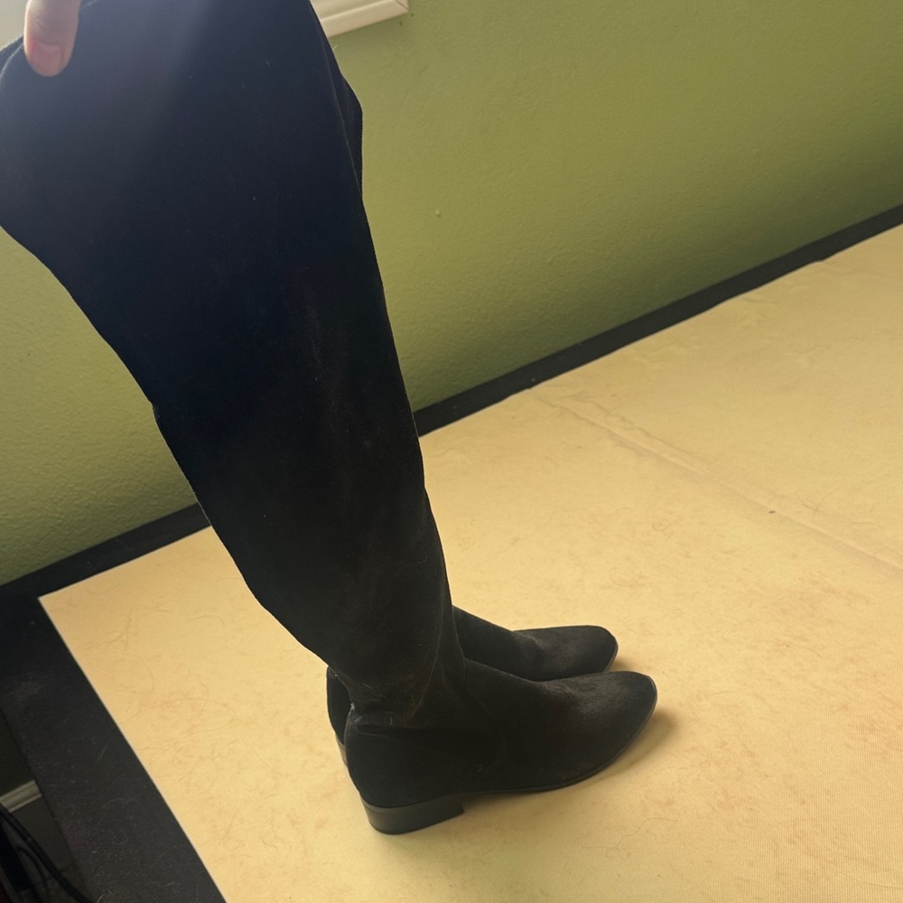 Aldo Black Over the Knee Boots